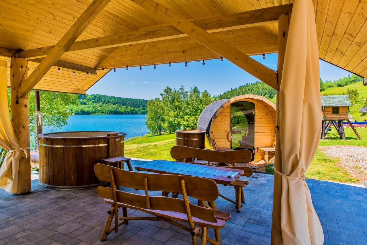Domki Dobra Miejscowka 50 M Od Jeziora Solinskiego Sauna Jacuzzi 504-978-418 Polanczyk Luaran gambar